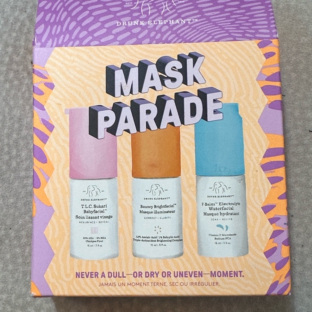 Drunk Elephant Mask Parade Skincare Set